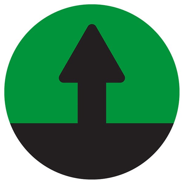 Identity Group Arrow Only, 2 color, Green, 15" 8603GR